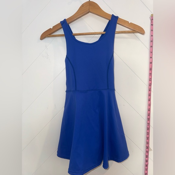 GB Girls Blue Tennis Fit Active Dress Size: Medium - Picture 2 of 5